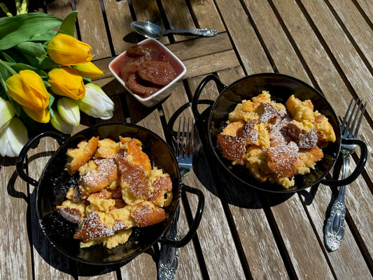 Kaiserschmarrn aus dem Backofen