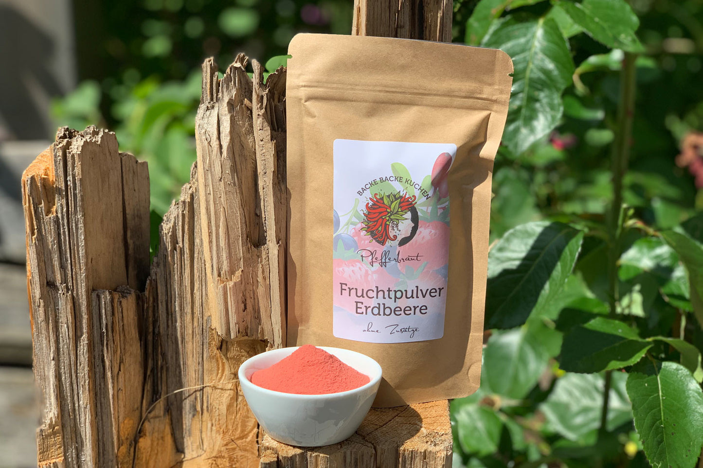 Fruchtpulver Erdbeere